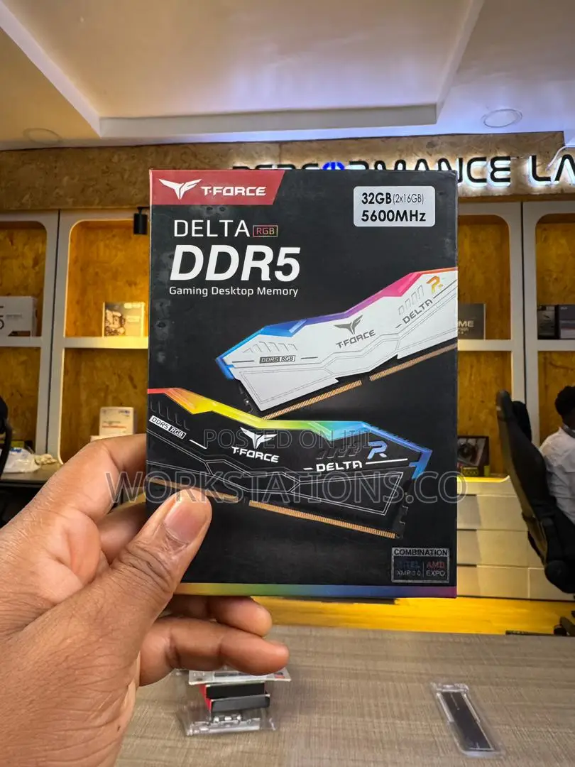 32gb T-Force Delta RGB Ddr5 5600 MHZ Udimm Memory Kit (2 X 16gb)