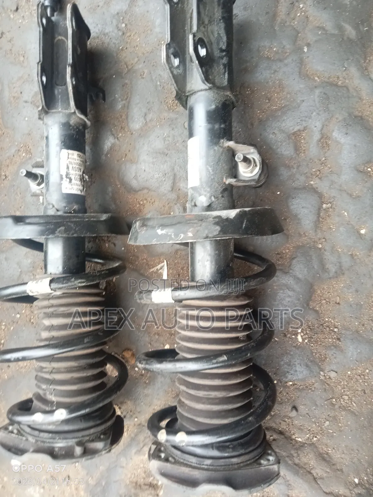 Clean Tokunbo Front Shock Absorber (Pair) for Chevrolet Cruze 2017