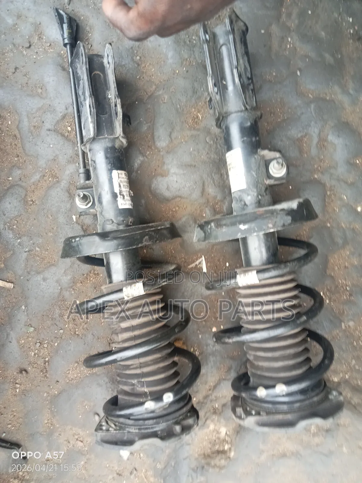 Clean Tokunbo Front Shock Absorber (Pair) for Chevrolet Cruze 2017