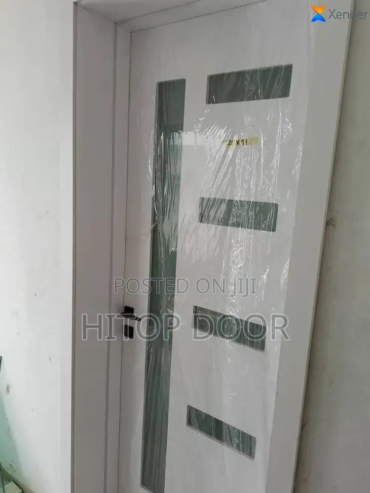 Premium HDF Glass Door With Frame and Architrave