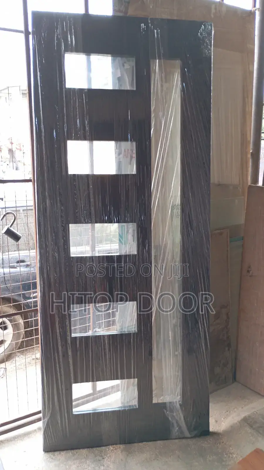 Premium HDF Glass Door With Frame and Architrave
