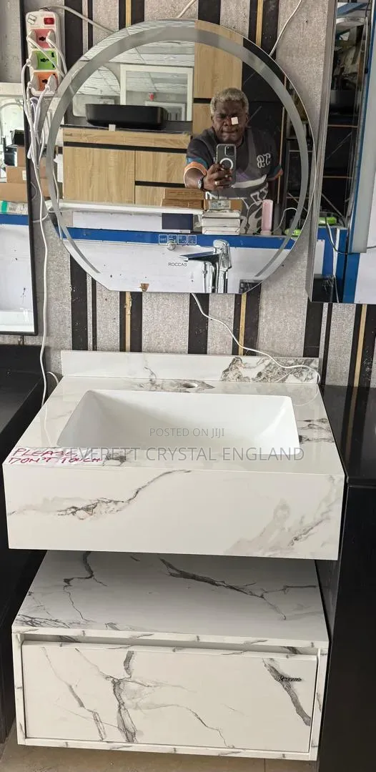 Marble Cabinet Basin