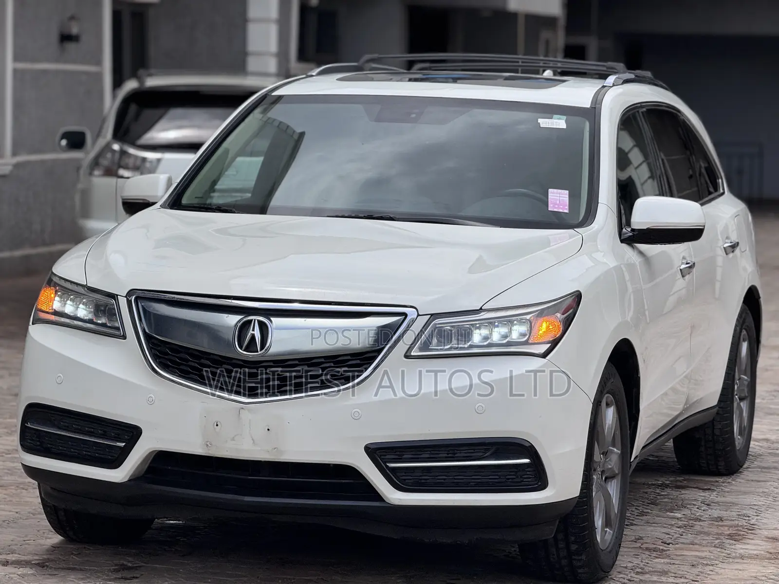 Acura MDX 4dr SUV w/Technology Package (3.5L 6cyl 6A) 2014 White