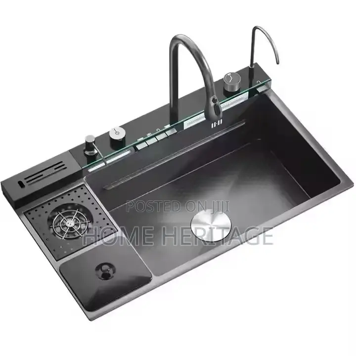 Luxury Piano Kitchen Sink 82x45cm