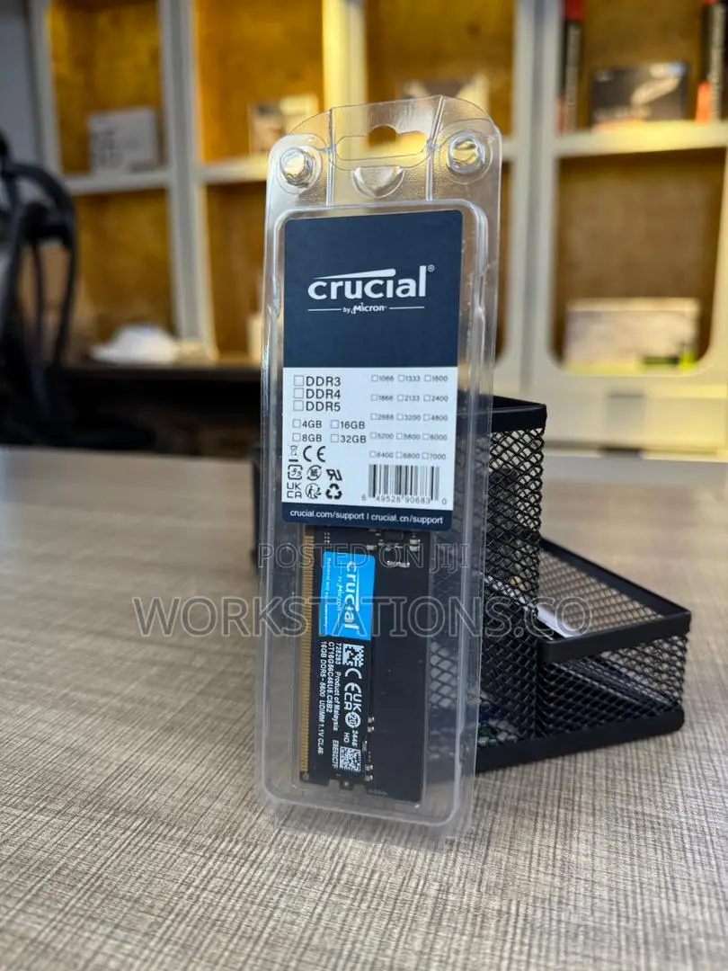 Crucial 16gb Desktop Ddr5 5600 MHZ Udimm Memory Module