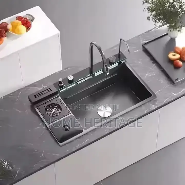 Luxury Piano Kitchen Sink 82x45cm