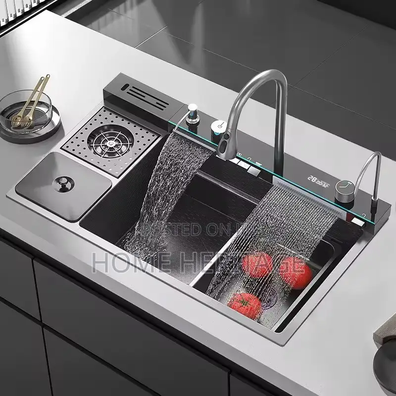 Luxury Piano Kitchen Sink 82x45cm