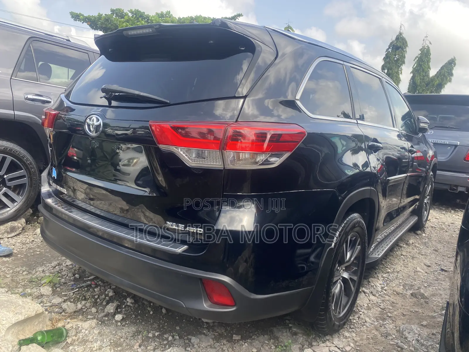 Toyota Highlander XLE V6 4x2 (3.5L 6cyl 6A) 2016 Black