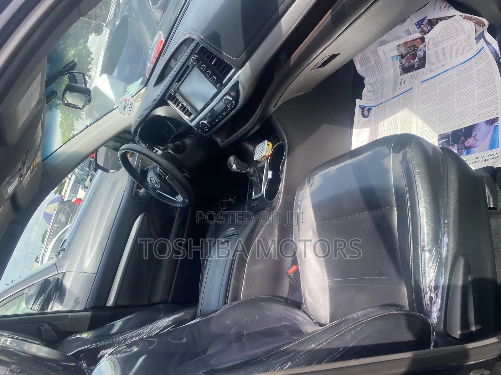 Toyota Highlander XLE V6 4x2 (3.5L 6cyl 6A) 2016 Black