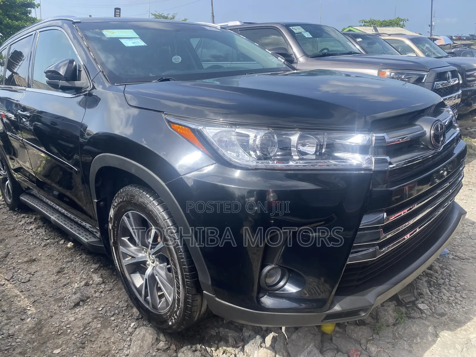 Toyota Highlander XLE V6 4x2 (3.5L 6cyl 6A) 2016 Black