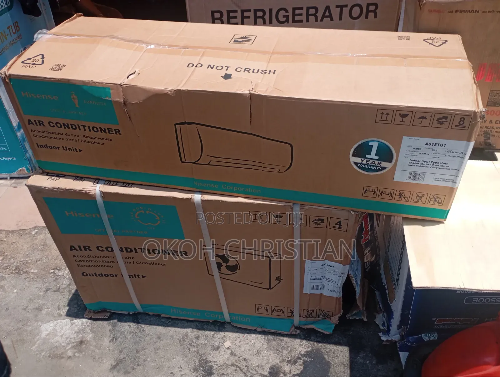 Hisense 2hp Low Voltage Spit Unit Air Condition