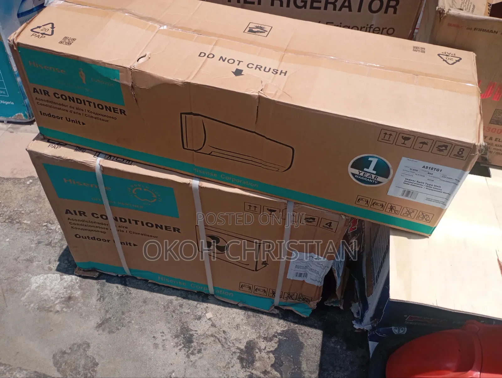 Hisense 2hp Low Voltage Spit Unit Air Condition