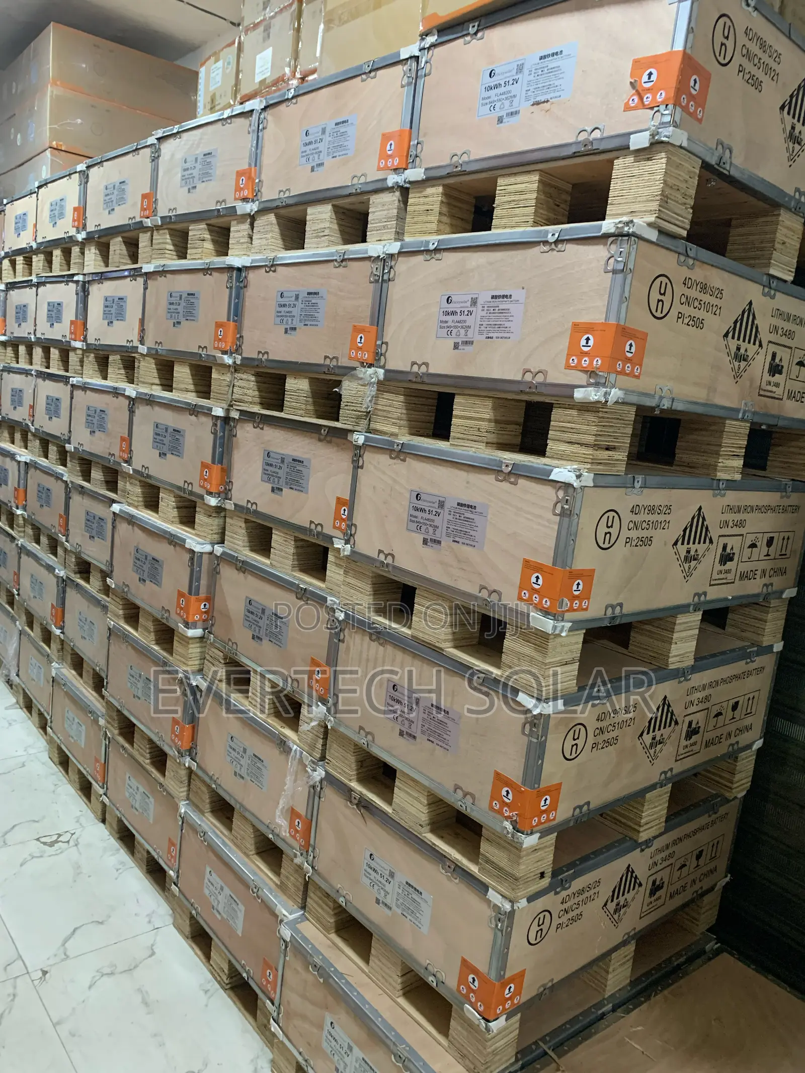 10kwhs Felicity 48v Fla Series 200a Lithium Ion Battery