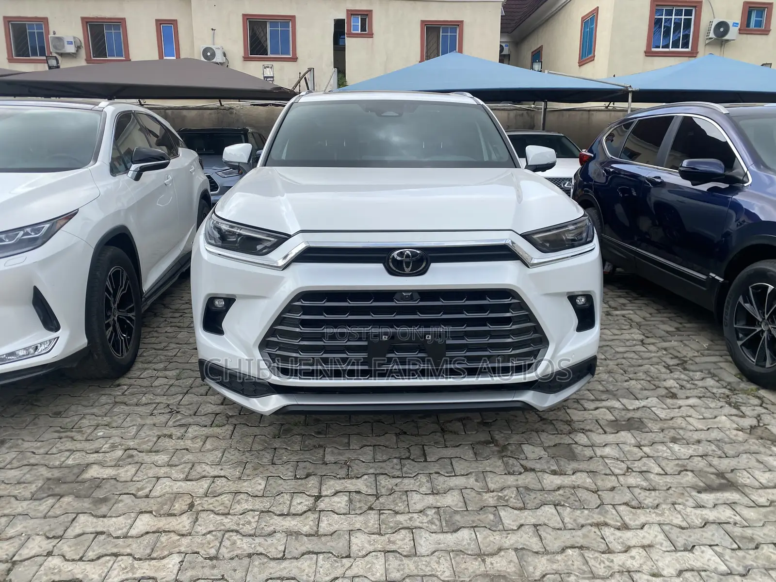 Toyota Grand Highlander Hybrid MAX Platinum AWD 2024 White