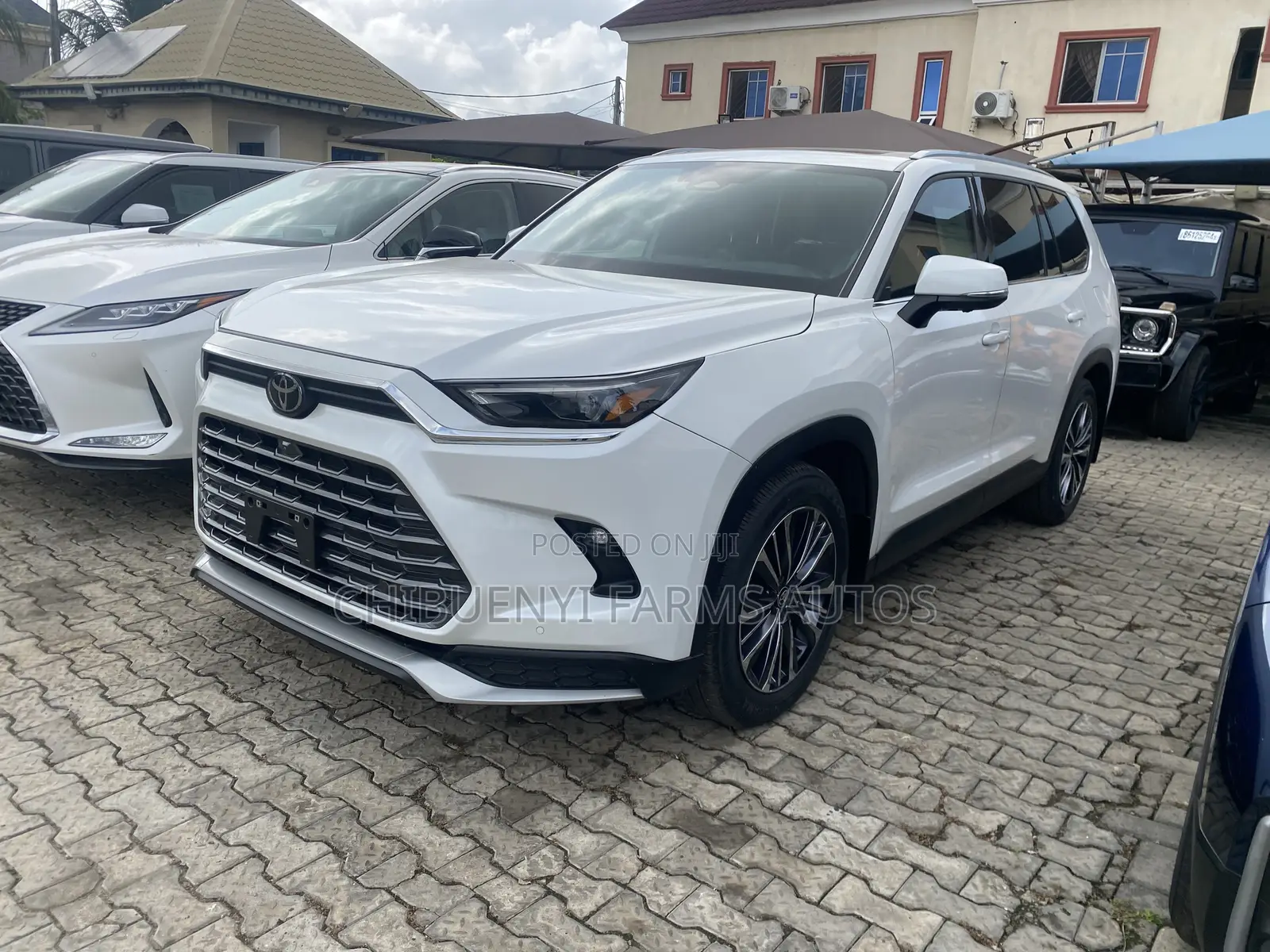 Toyota Grand Highlander Hybrid MAX Platinum AWD 2024 White