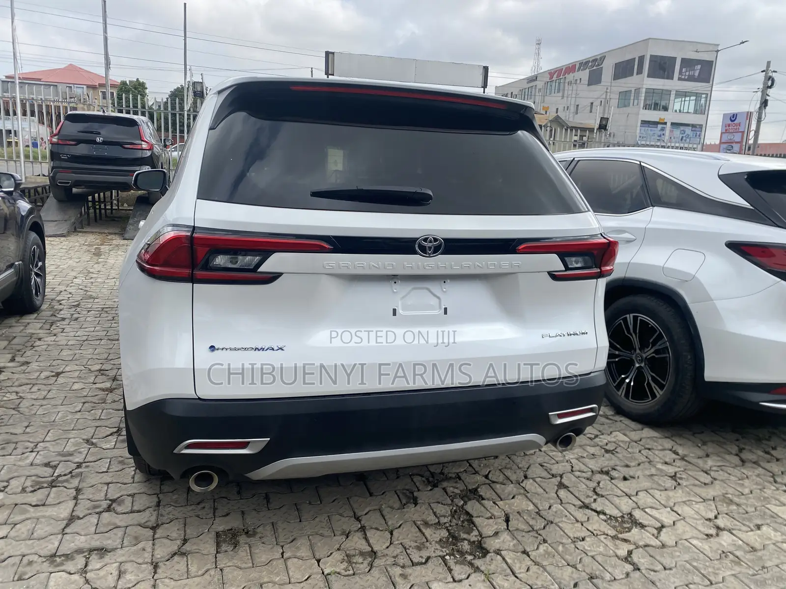 Toyota Grand Highlander Hybrid MAX Platinum AWD 2024 White