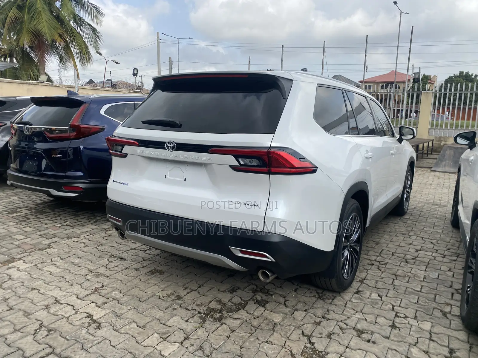 Toyota Grand Highlander Hybrid MAX Platinum AWD 2024 White