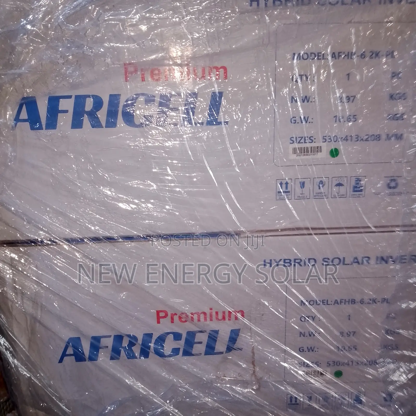 6.2kva 48v Africell Hybrid Inverter