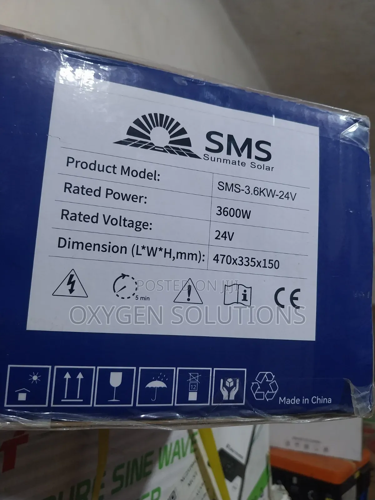 3.6kva 24v SMS Hybrid Inverter