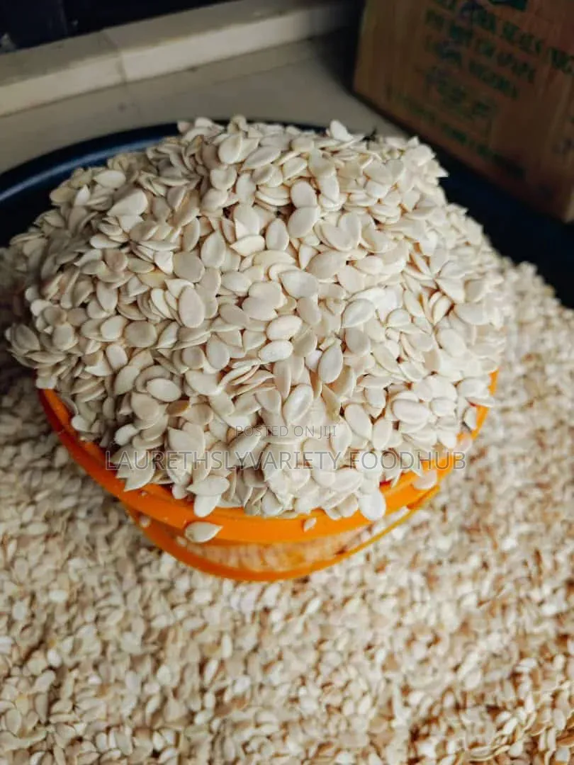 Buy Quality White Egusi (Hand-Peeled) – Big Seed | Wholesale Retail