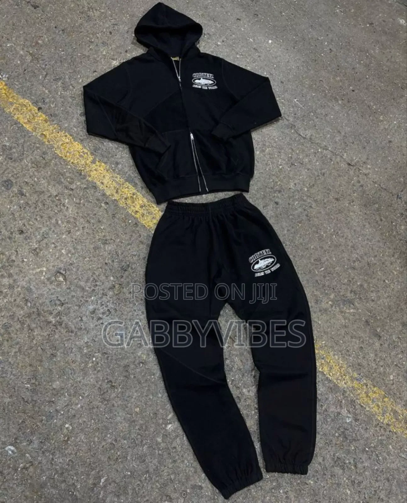 A Cute Big Boys Zip Hoodie and Its Joggers