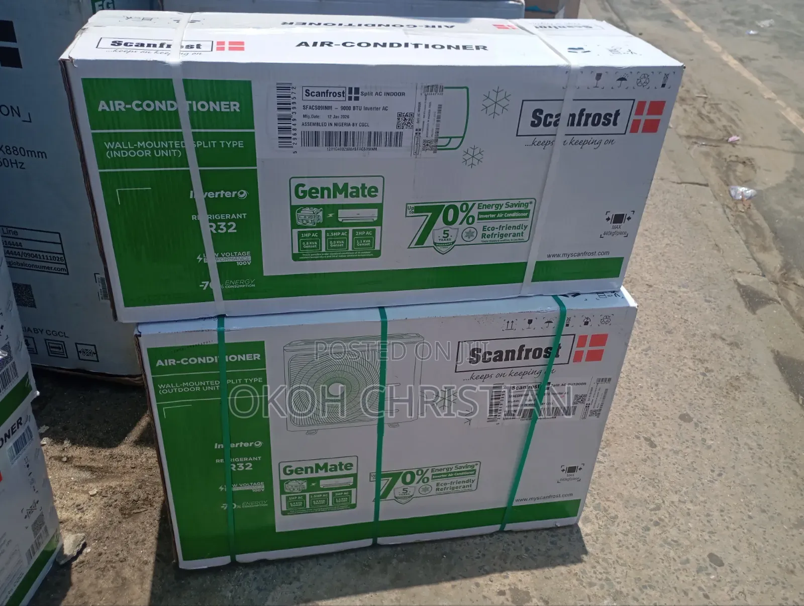 Scanfrost 1hp Inverter Air Condition