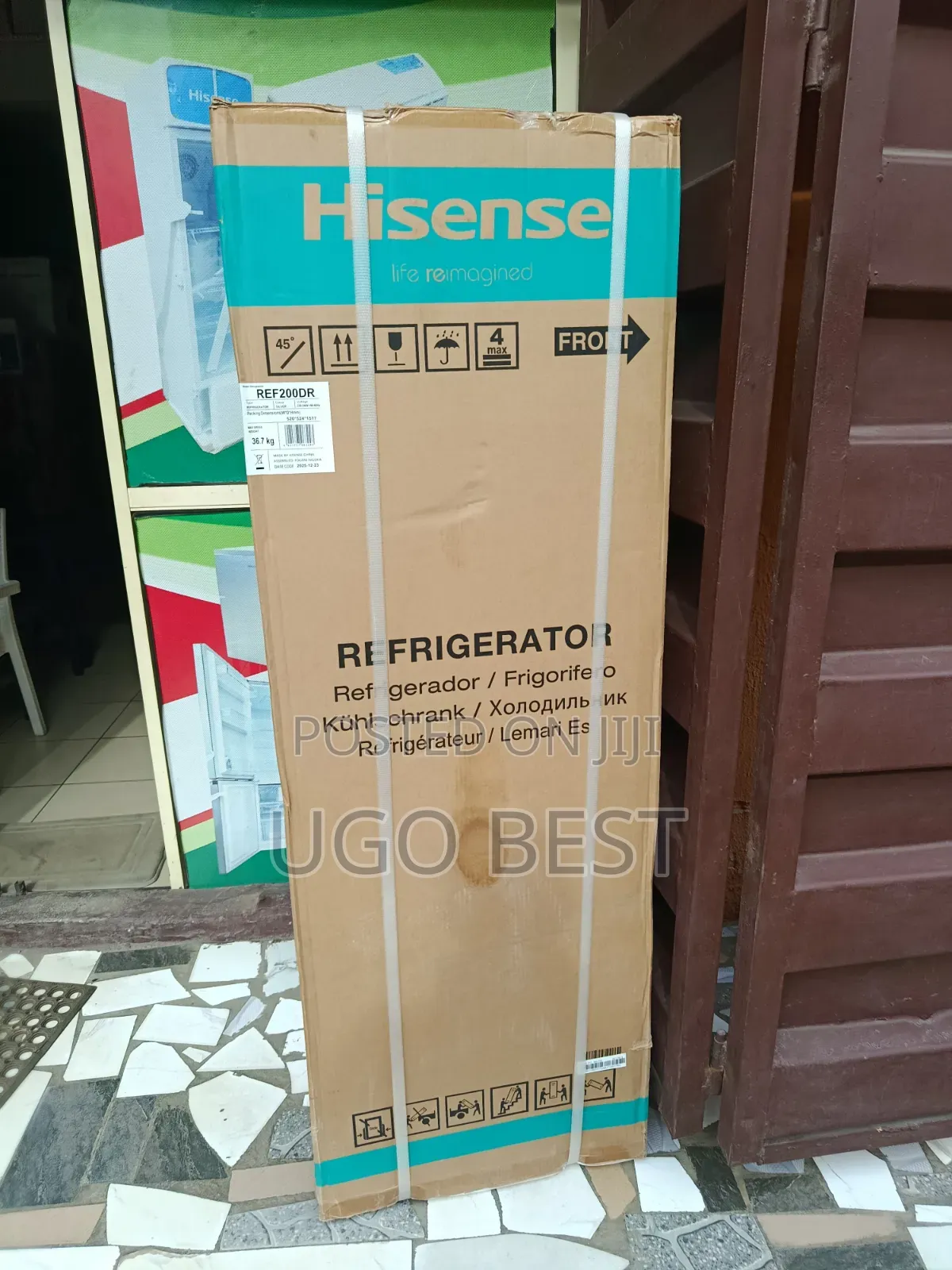 Hisense Double Door Fridge 200 Litrs 2 Yrs Warranty