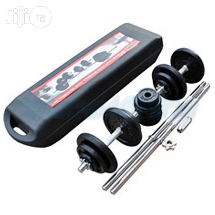 50kg Dumbbell and Barbell Set