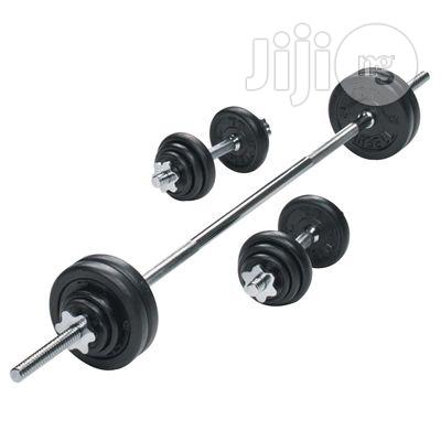 50kg Dumbbell and Barbell Set