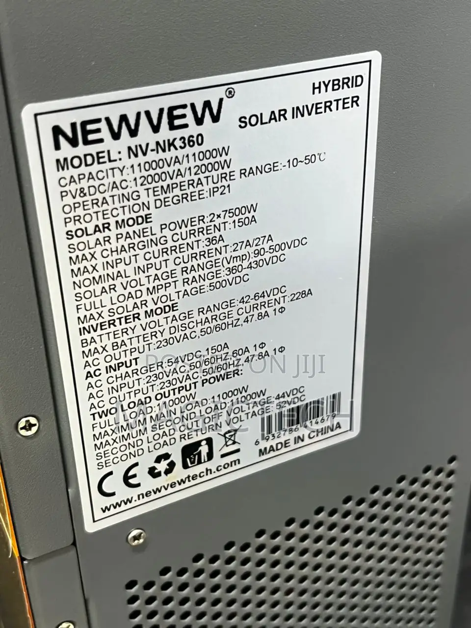 Suntrick Newvew Gold Series 11kw/48v Hybrid Inverter