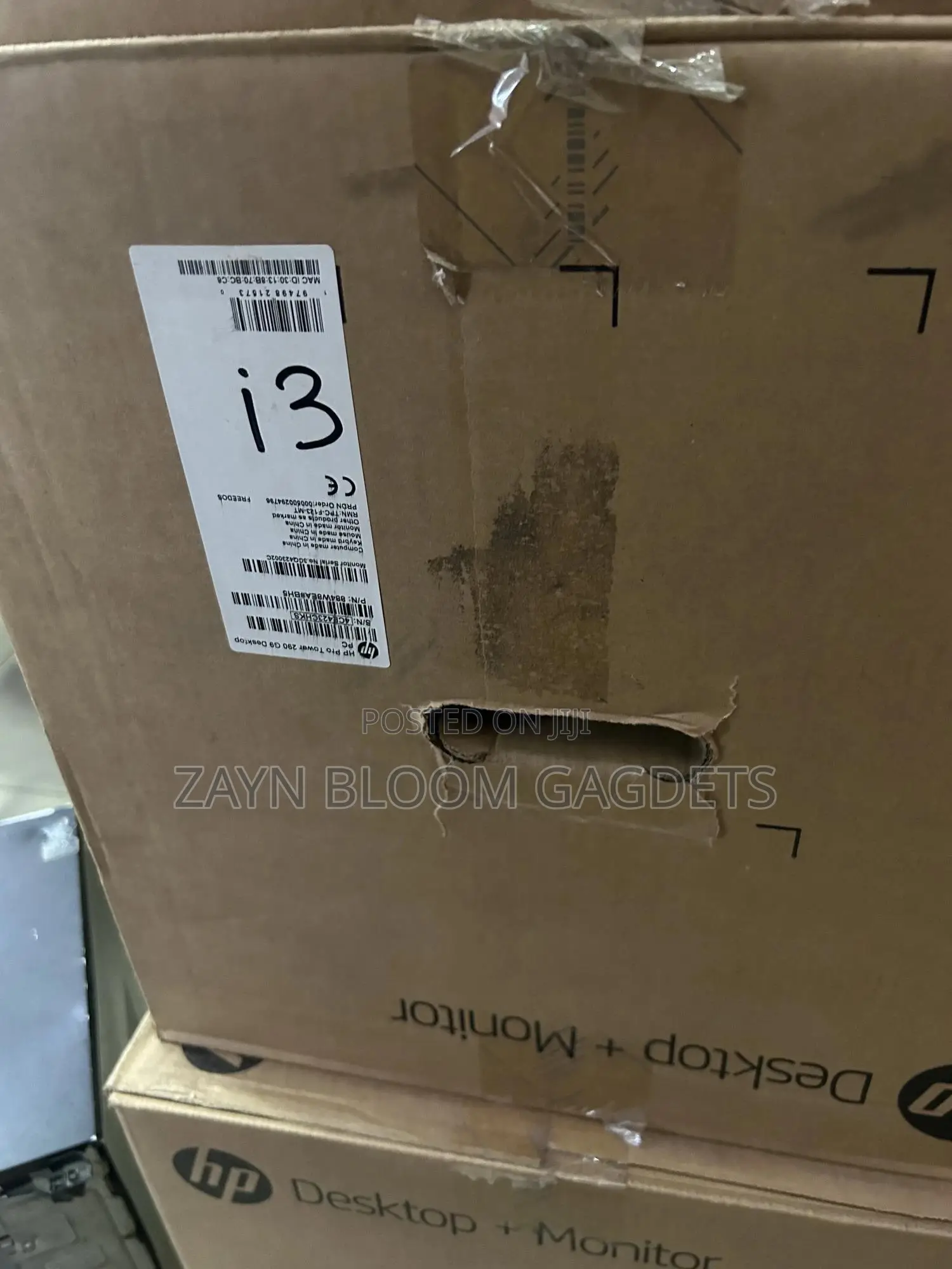 New Desktop Computer HP 290 G9 8GB Intel Core i3 SSD 512GB