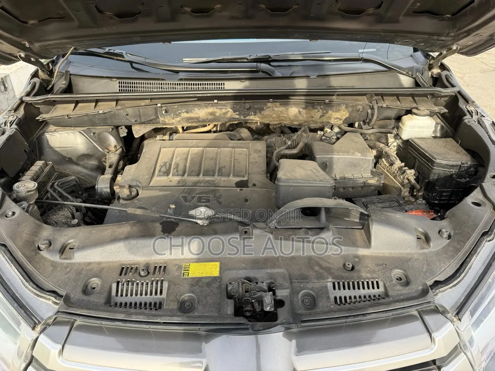 Toyota Highlander XLE V6 4x4 (3.5L 6cyl 6A) 2016 Gray