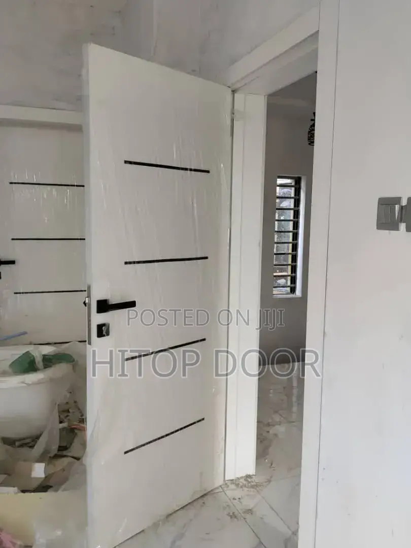 Modern HDF Door Extra Height Door With Frame and Architrave