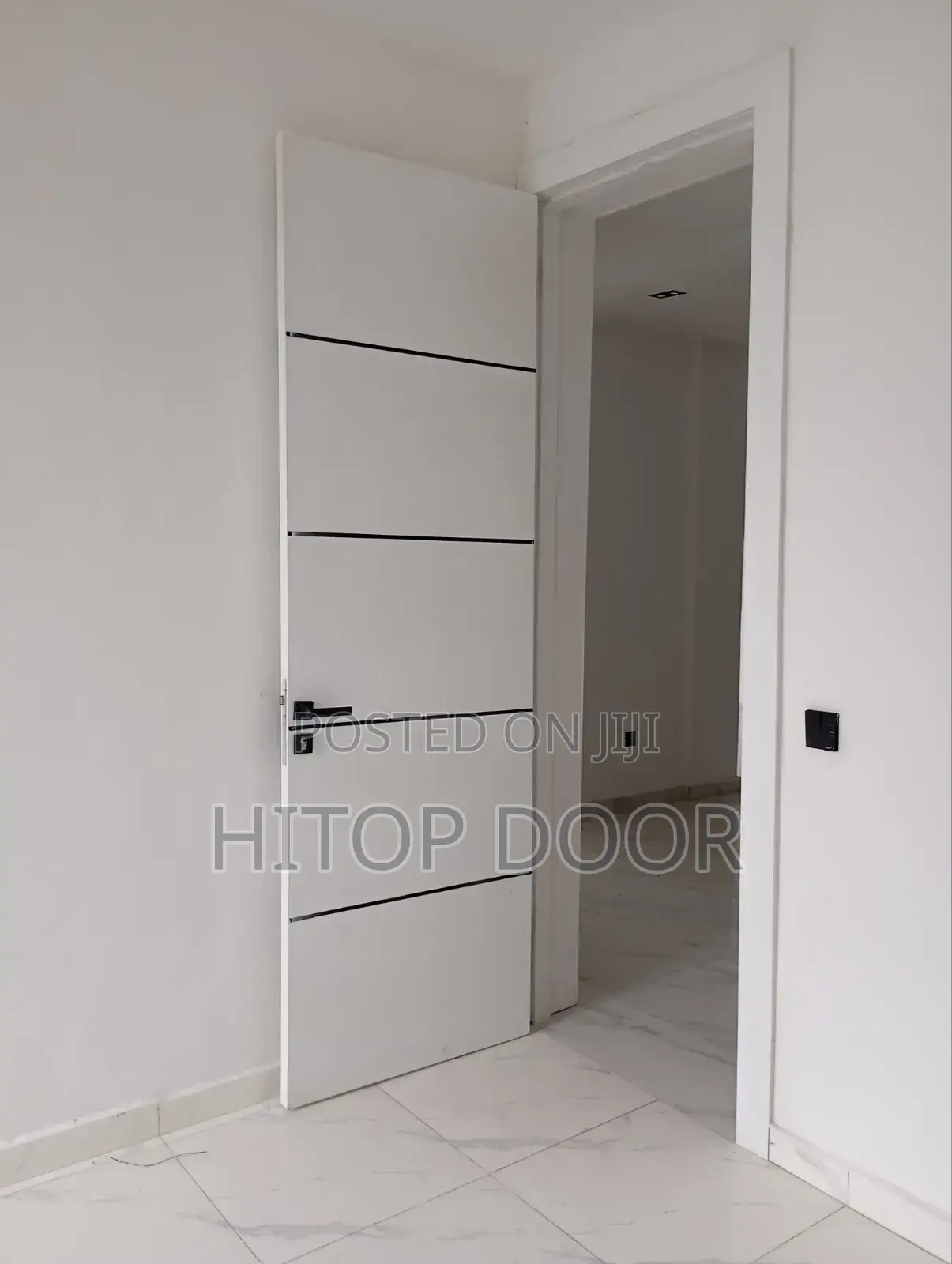 Modern HDF Door Extra Height Door With Frame and Architrave