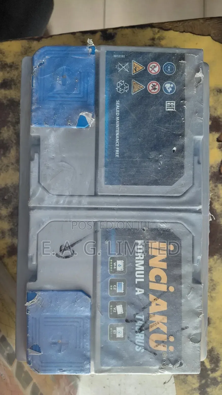 Inci Akü Formul a Taurus Automotive Battery.
Capacity: 75ah
Original