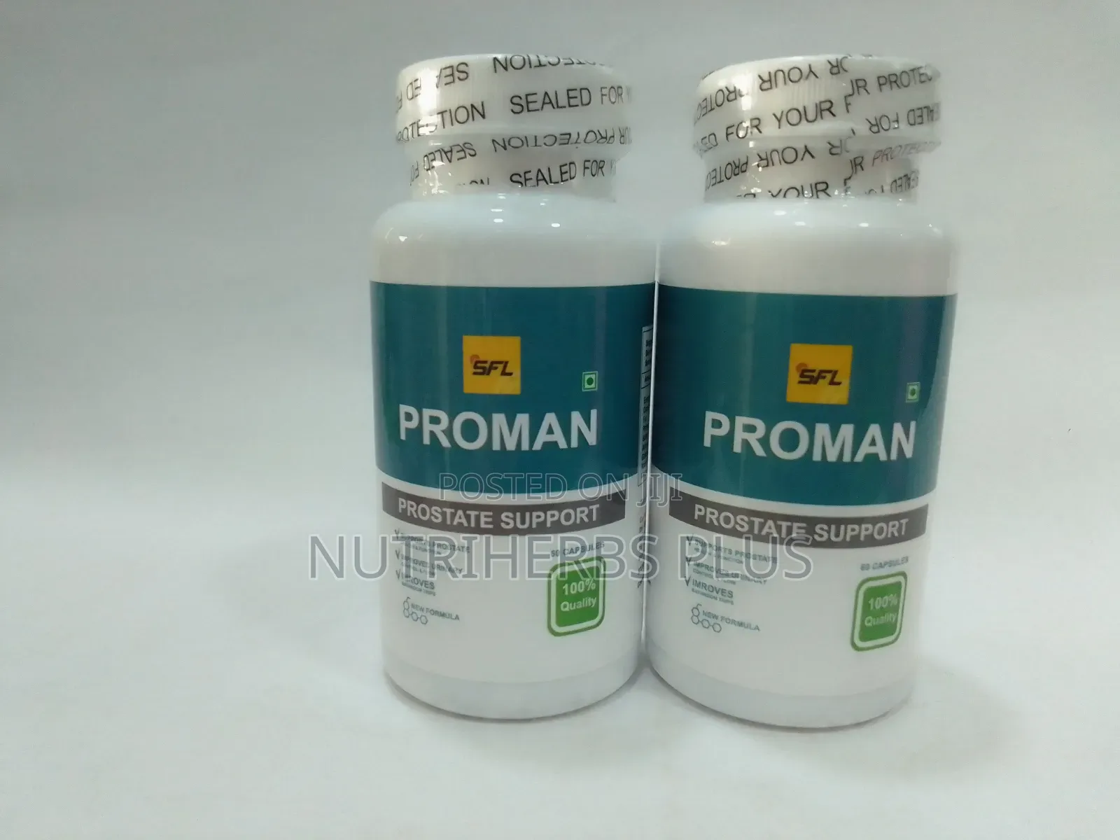 SDL Proman 60 Capsules: For Prostate Health ( 2 Bottles)