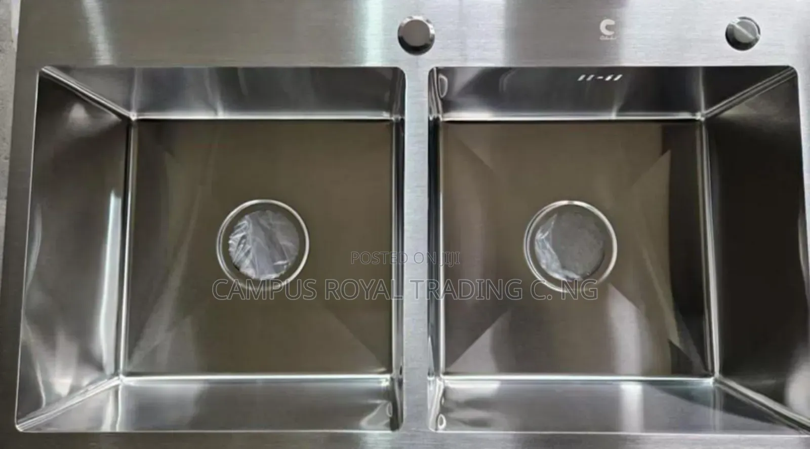 Black Double Kitchen Sink