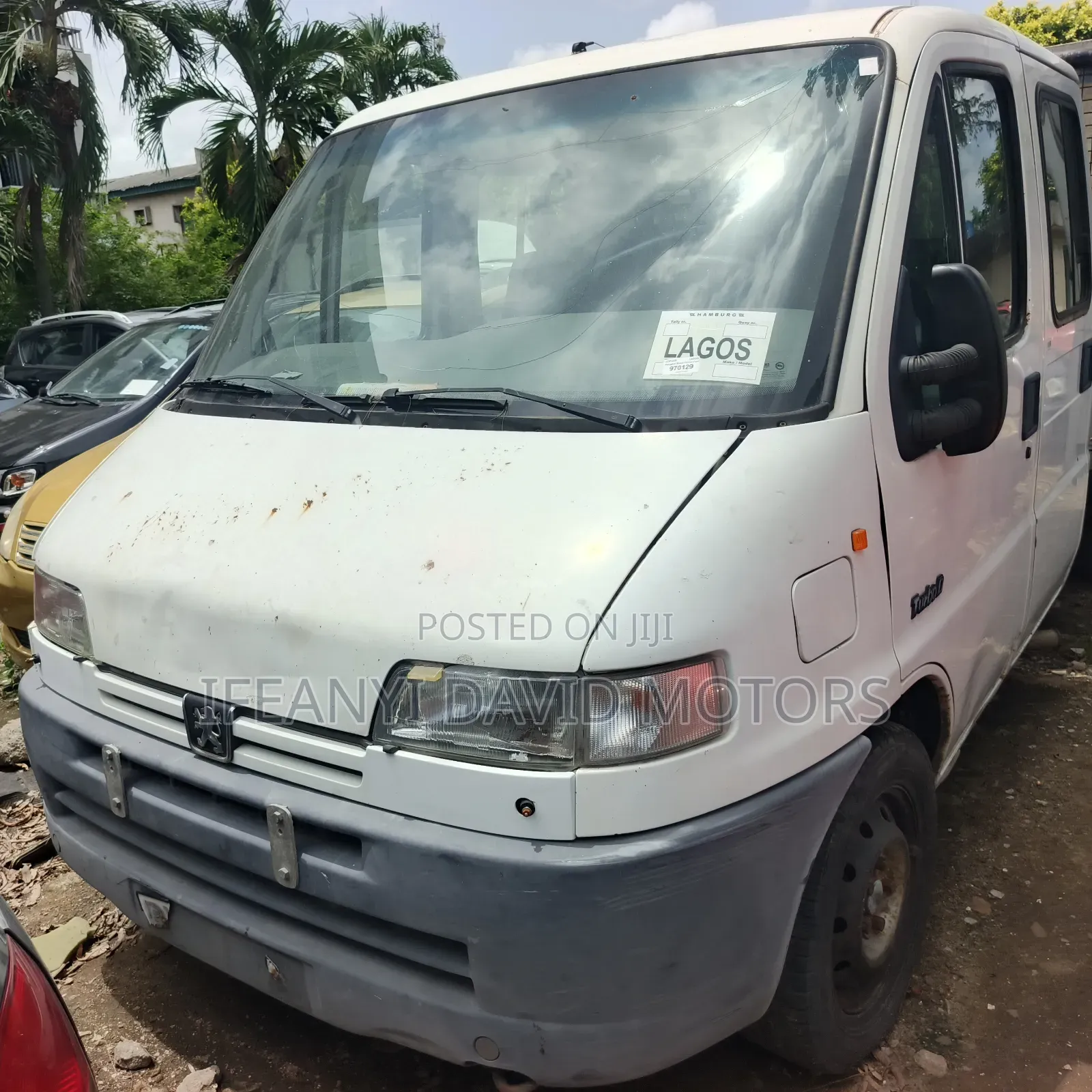 Peugeot Boxer Pickup Double Cabin 16 Rim Tokunbo With Custom Paper