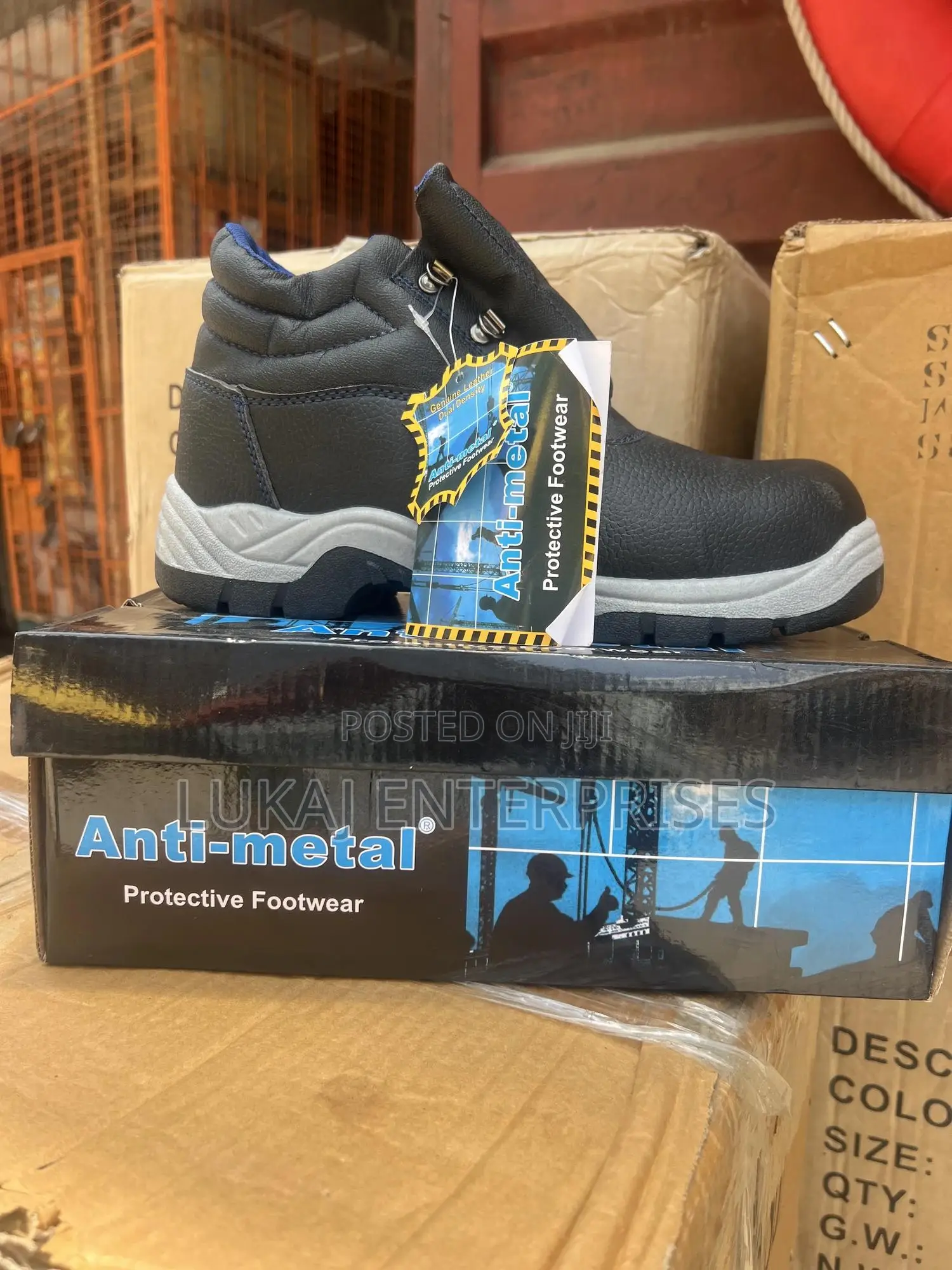 Anti Meta Safety Boot