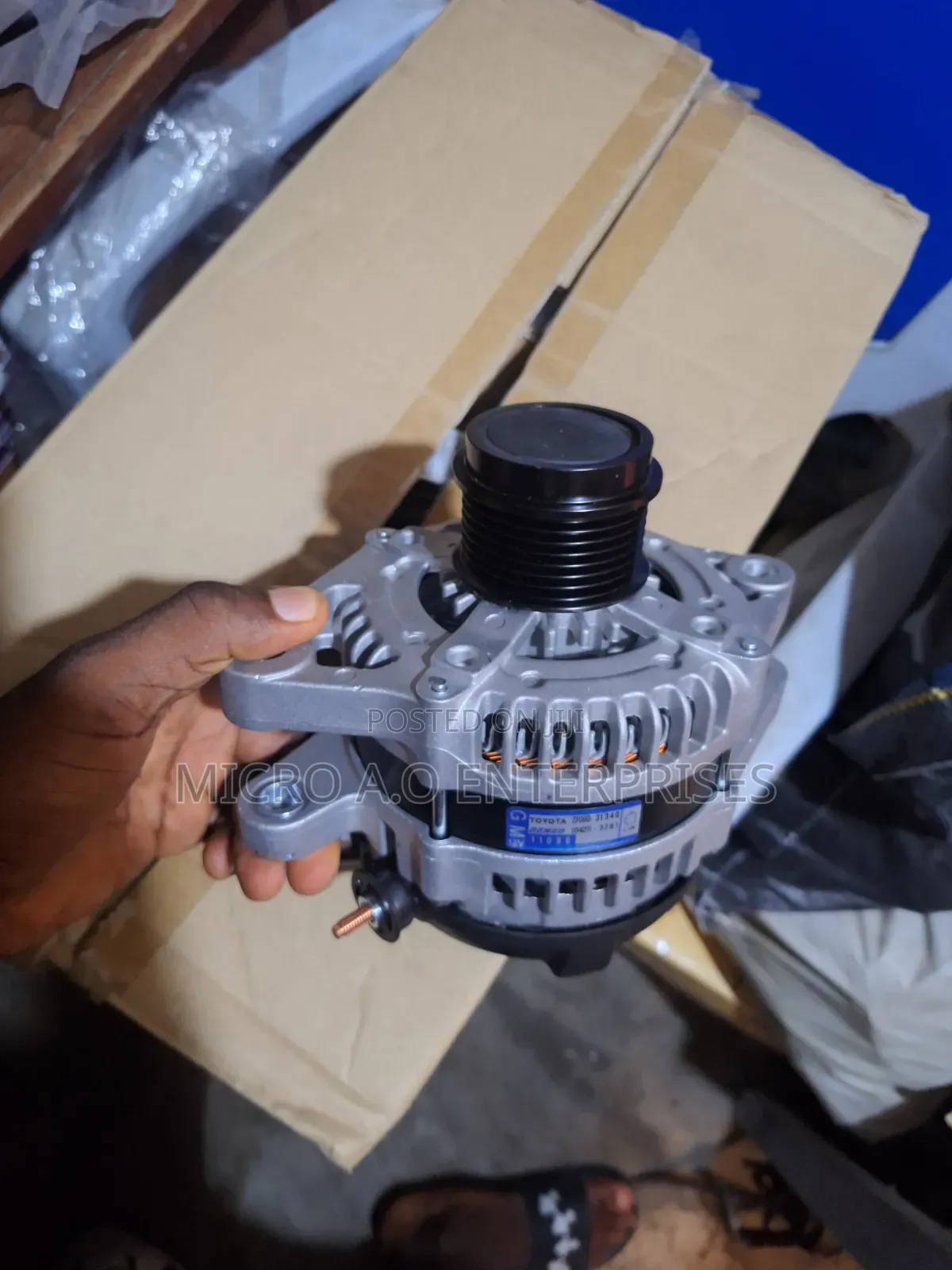 Toyota Landcruiser V6 Alternator 1gr Engine