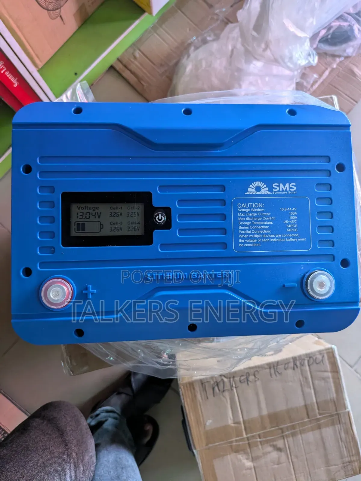 Solar 12.8v 300ah 3,840wh Lifepo4 Battery.