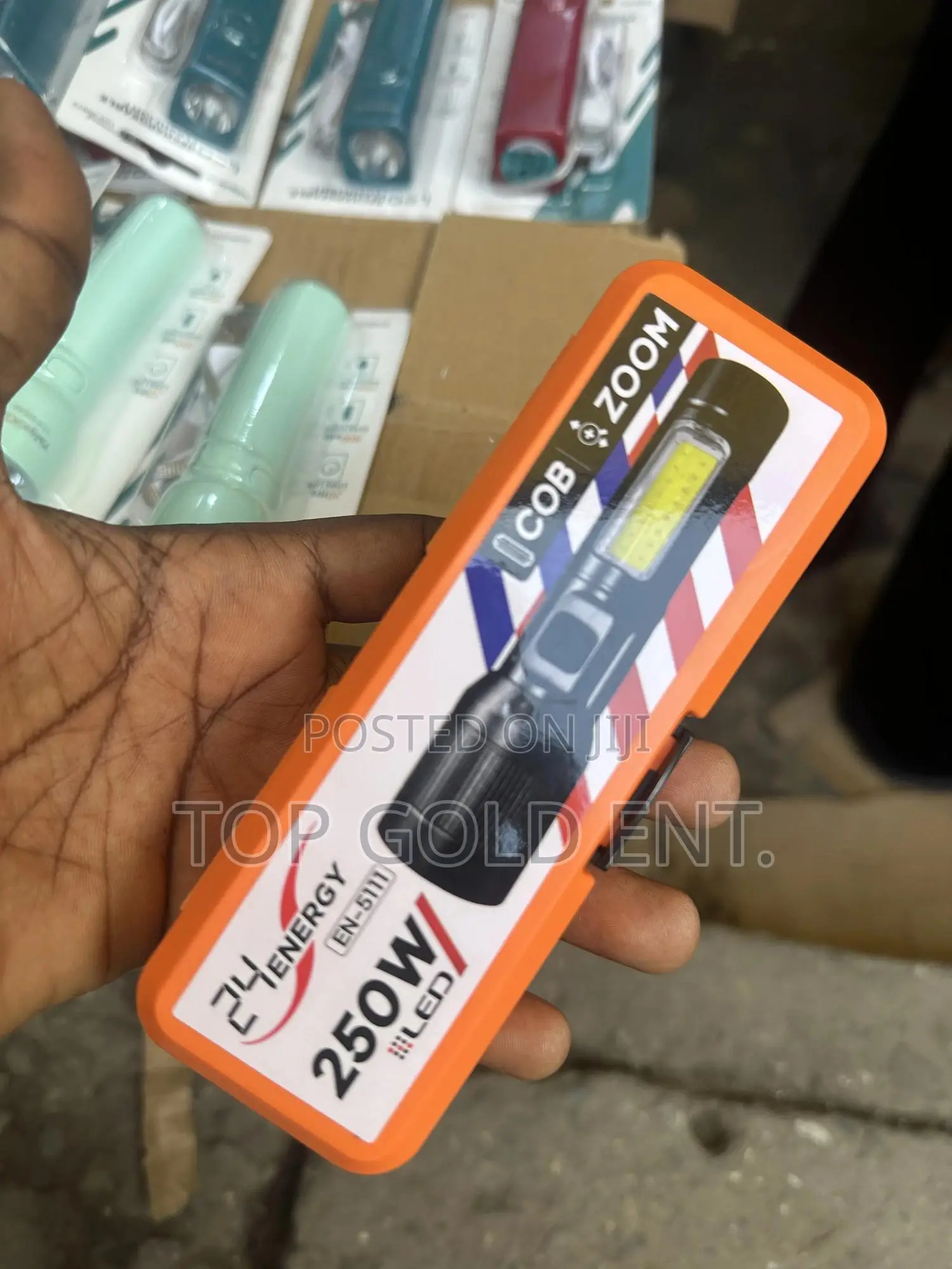 Portable and Strong Security Touch Light