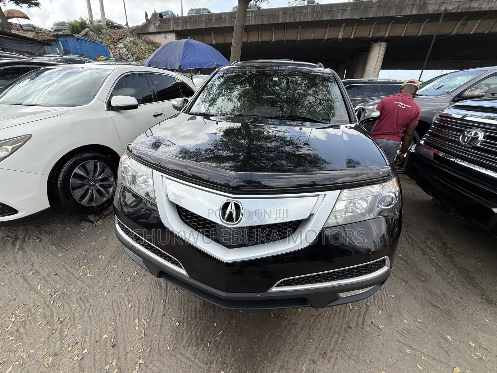 Acura MDX Advance Package SUV AWD (3.7L 6cyl 6A) 2010 Black