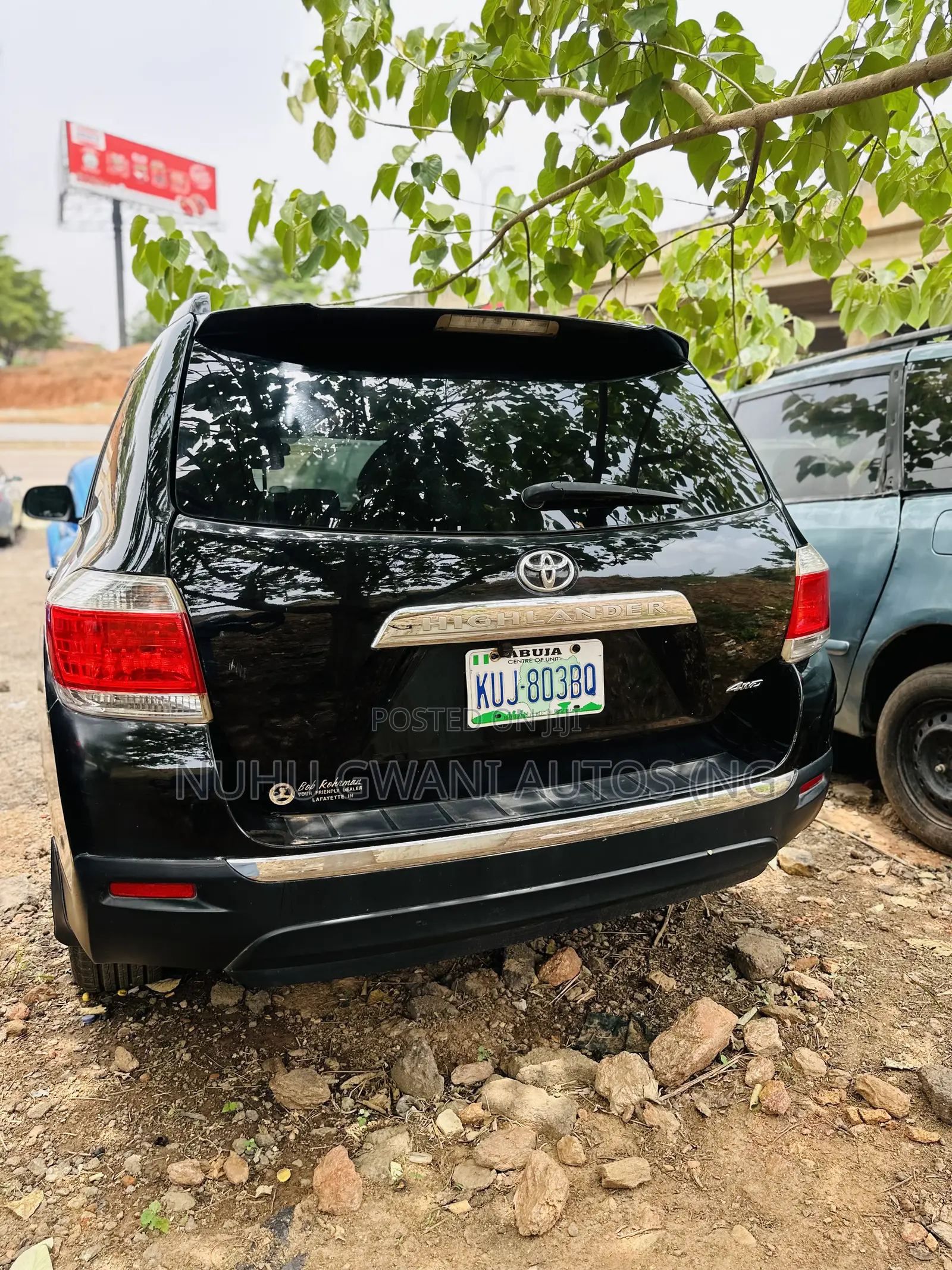 Toyota Highlander 2012 Black