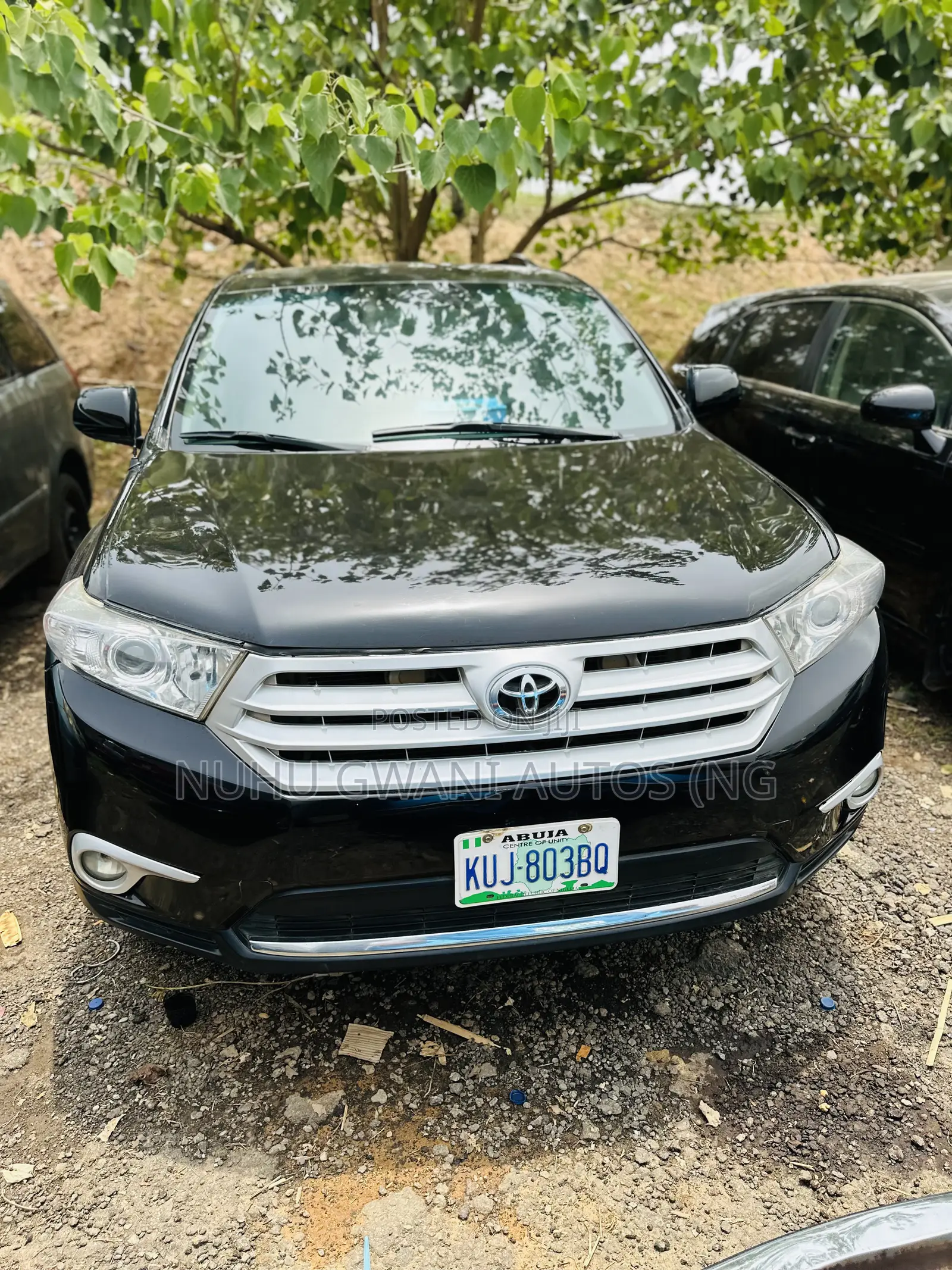 Toyota Highlander 2012 Black