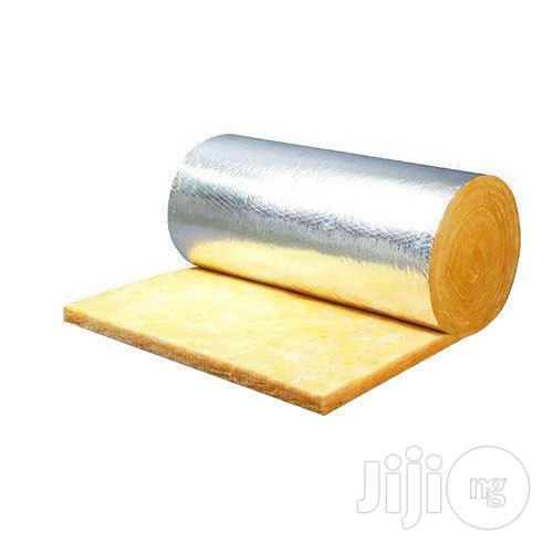 25mm Fibreglass Rockwool Insulation Blanket With Alufoil