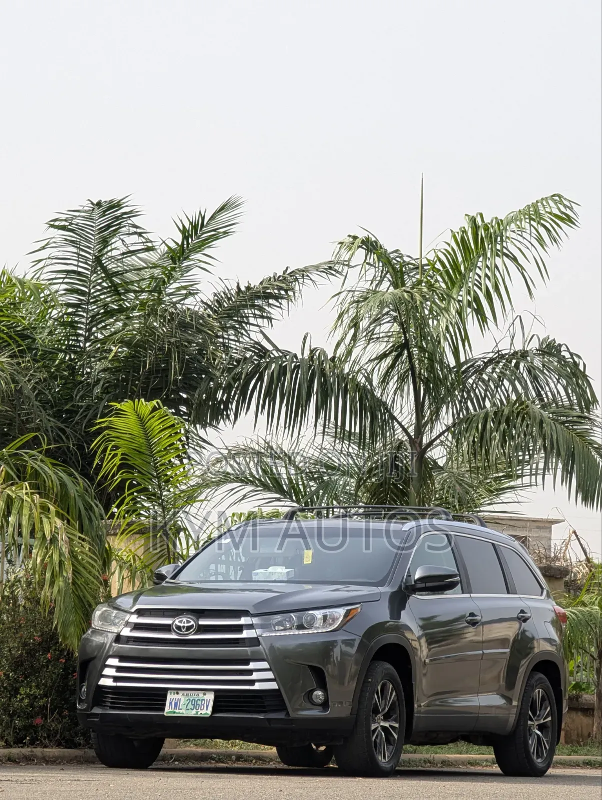 Toyota Highlander Limited V6 4x2 (3.5L 6cyl 6A) 2016 Gray