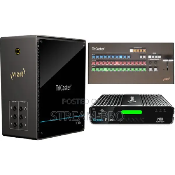 Vizrt Tricaster Mini Bundle With Viz Connect Solo 12g