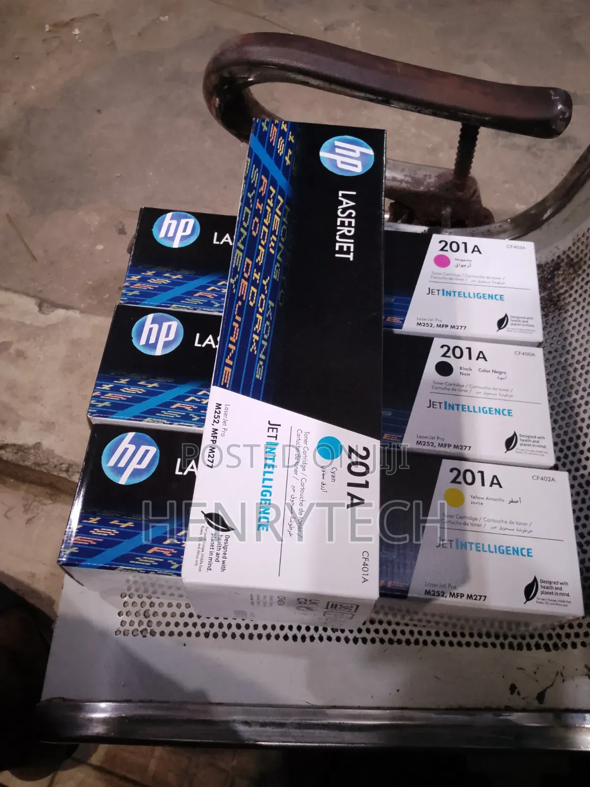 201 a Cartridge Color Toner Genuine Hp