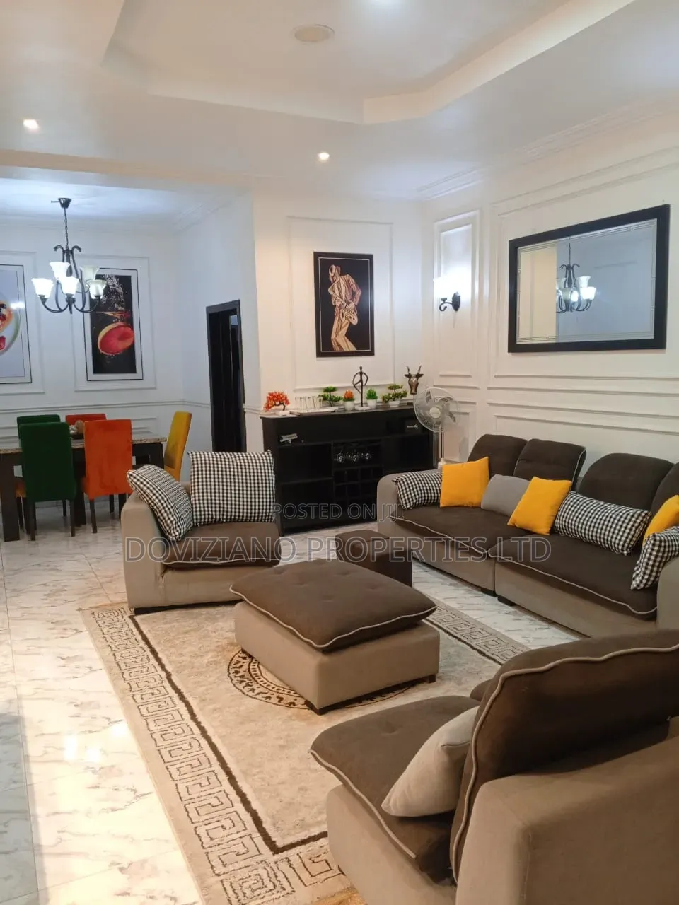 Furnished 2bdrm Apartment in Victoria Island Extension for rent